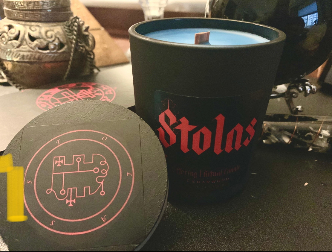 STOLAS ARS GOETIA RITUAL CANDLE