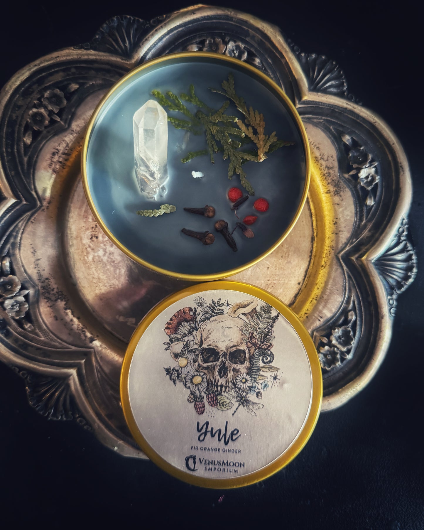 YULE Blessings Candle