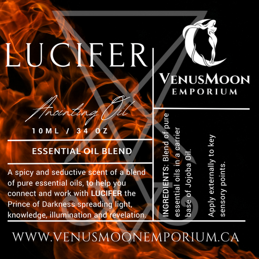Spicy and seductive ritual oil with warm resins, woods, and subtle florals.