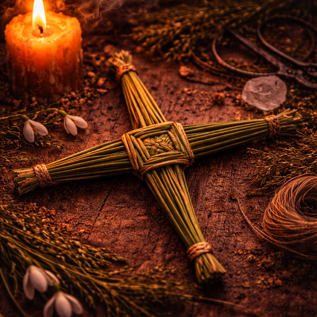 IMBOLC SABBAT CANDLE