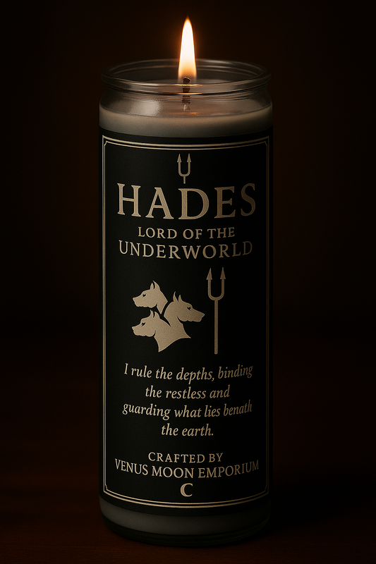 HADES - Lord of the Underworld Devotional Fixed 7-Day Candle