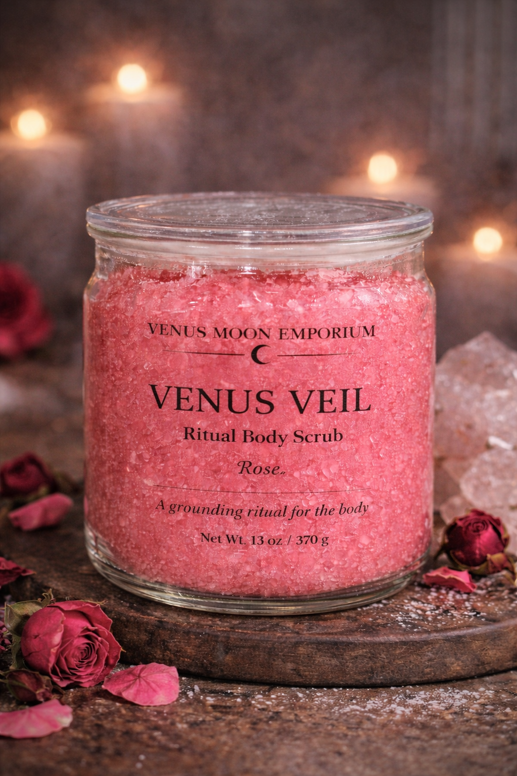 VENUS VEIL - Ritual Body Scrub, Rose