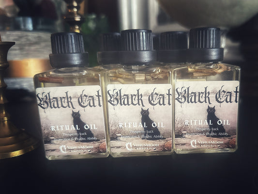 BLACK CAT RITUAL OIL
