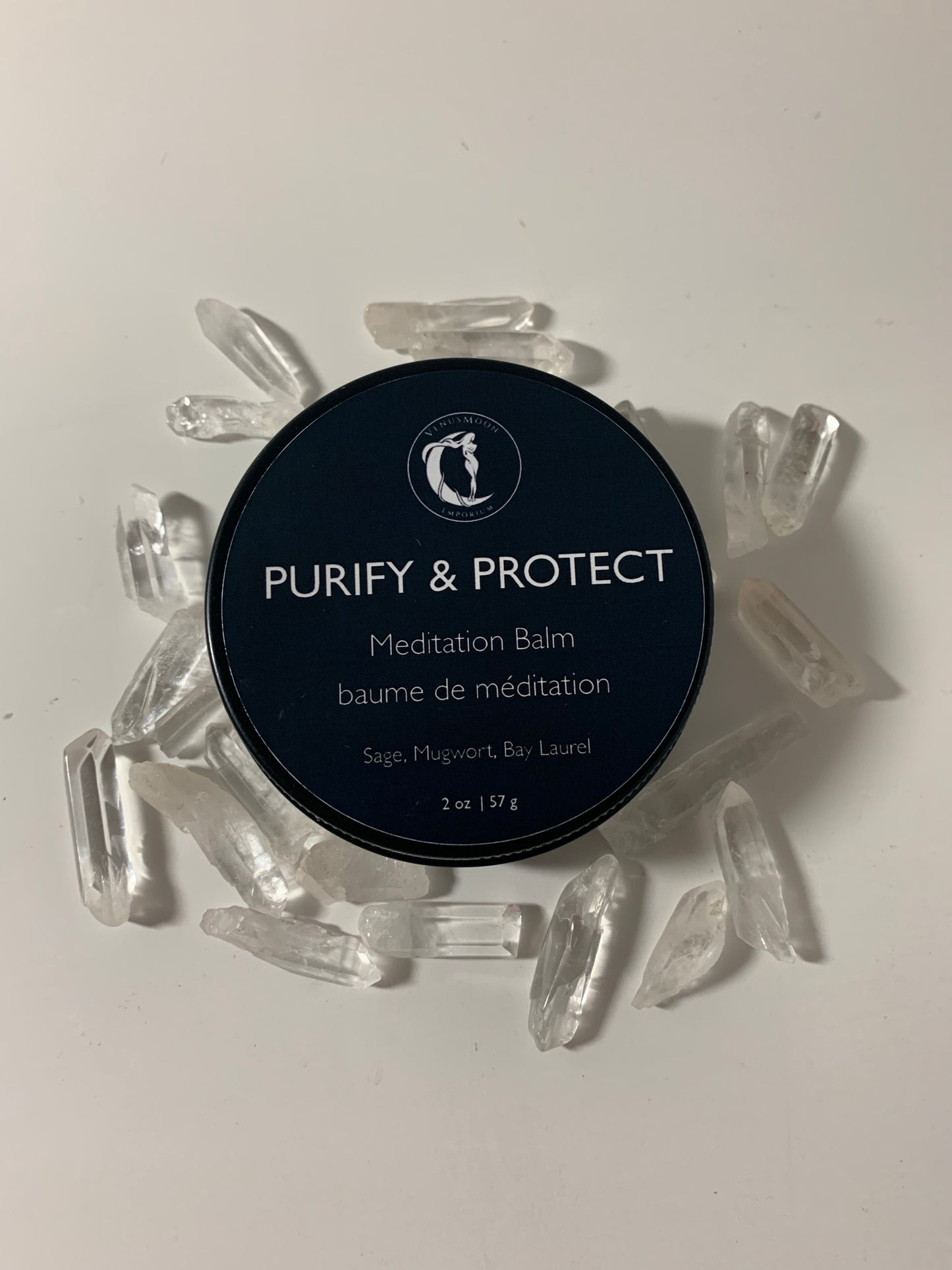 PURIFY & PROTECT Meditation Balm - White Sage, Mugwort and Bay Laurel