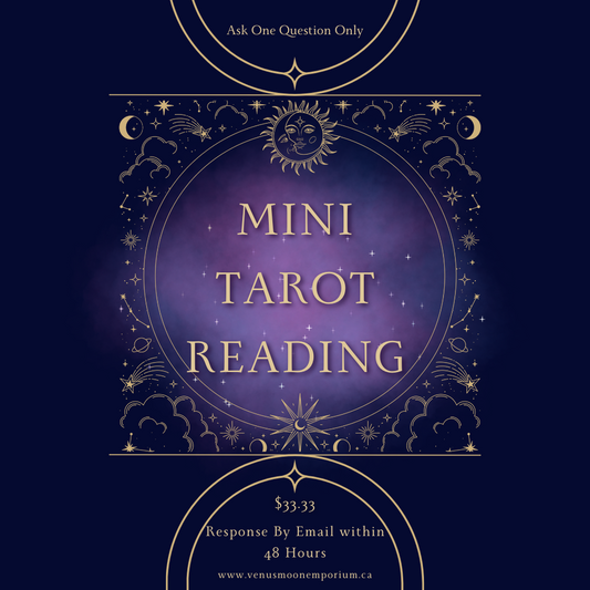 MINI TAROT READING - Online Only