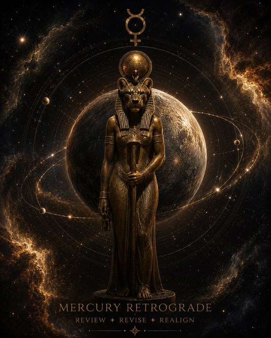 FREE RITUAL - SEKHMET Mercury Retrograde Temple Journey