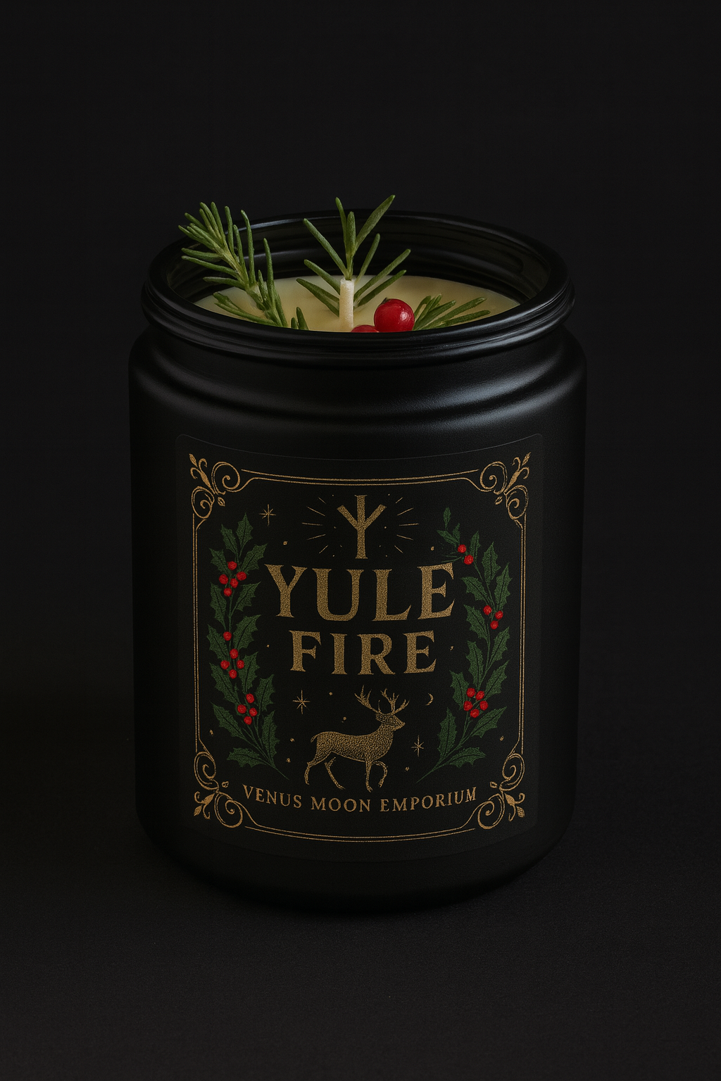 YULE FIRE CANDLE