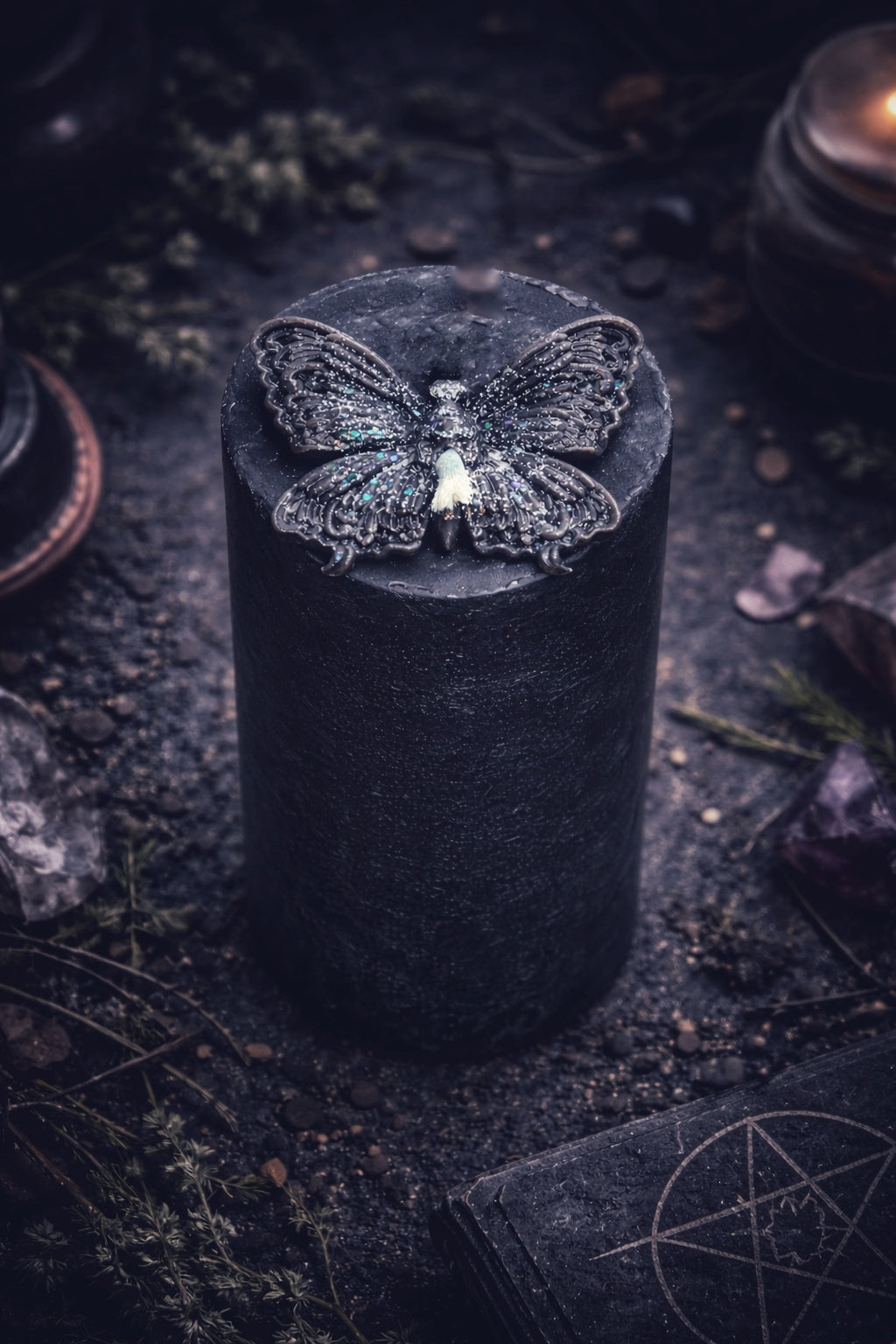 BANISH + PROTECT Spelled Candle