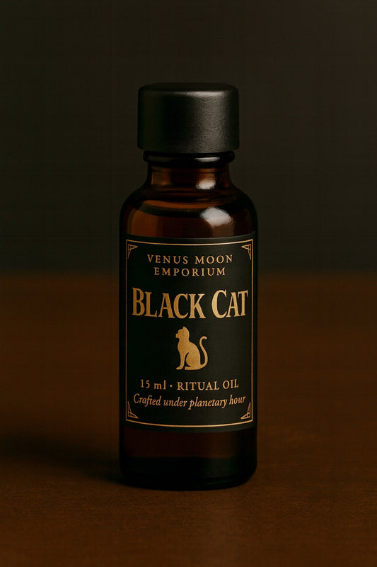 BLACK CAT RITUAL OIL