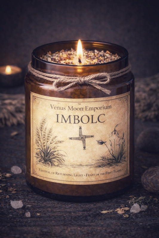 IMBOLC SABBAT CANDLE