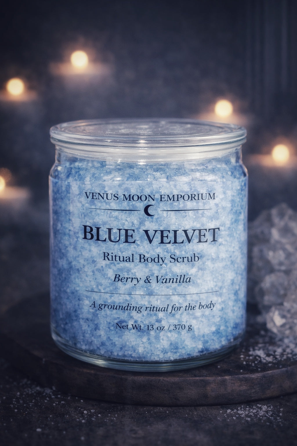 BLUE VELVET - Ritual Body Scrub, Berry & Vanilla