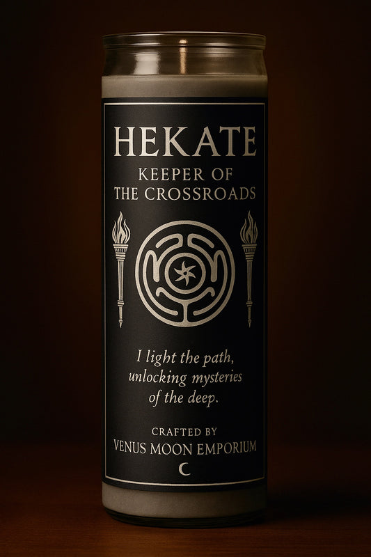 Hekate – Keeper of the Crossroads | Devotional Fixed 7-Day Candle