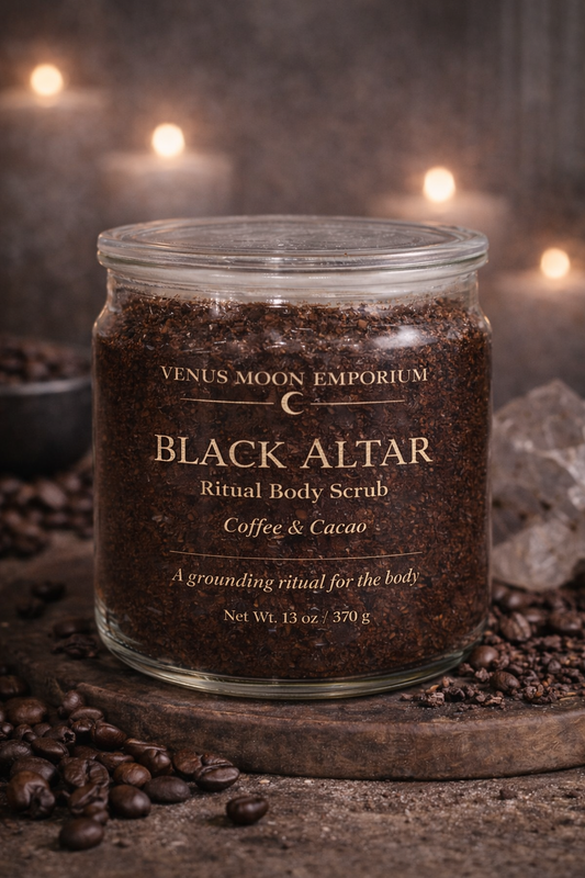 BLACK ALTAR - Ritual Body Scrub, Coffee & Cacao