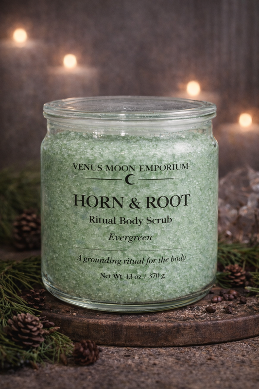 HORN & ROOT - Ritual Body Scrub, Evergreen