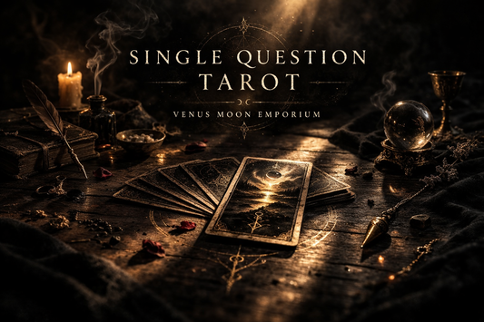 SINGLE QUESTION TAROT READING - Online Only