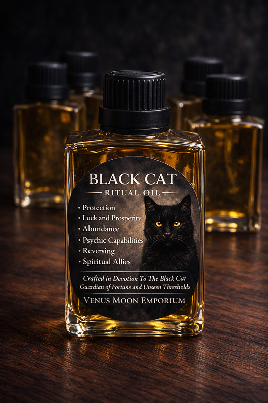 BLACK CAT RITUAL OIL