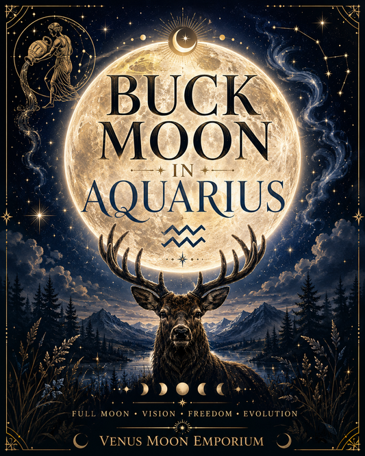 BUCK MOON in Aquarius Ritual