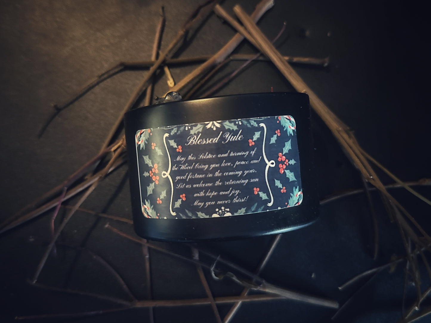 YULE BLESSING SPELL CANDLE