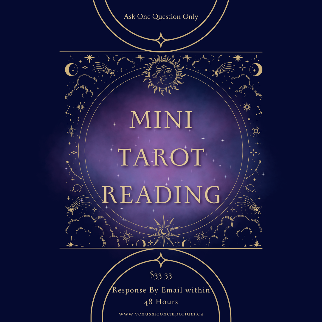 MINI TAROT READING - Online Only